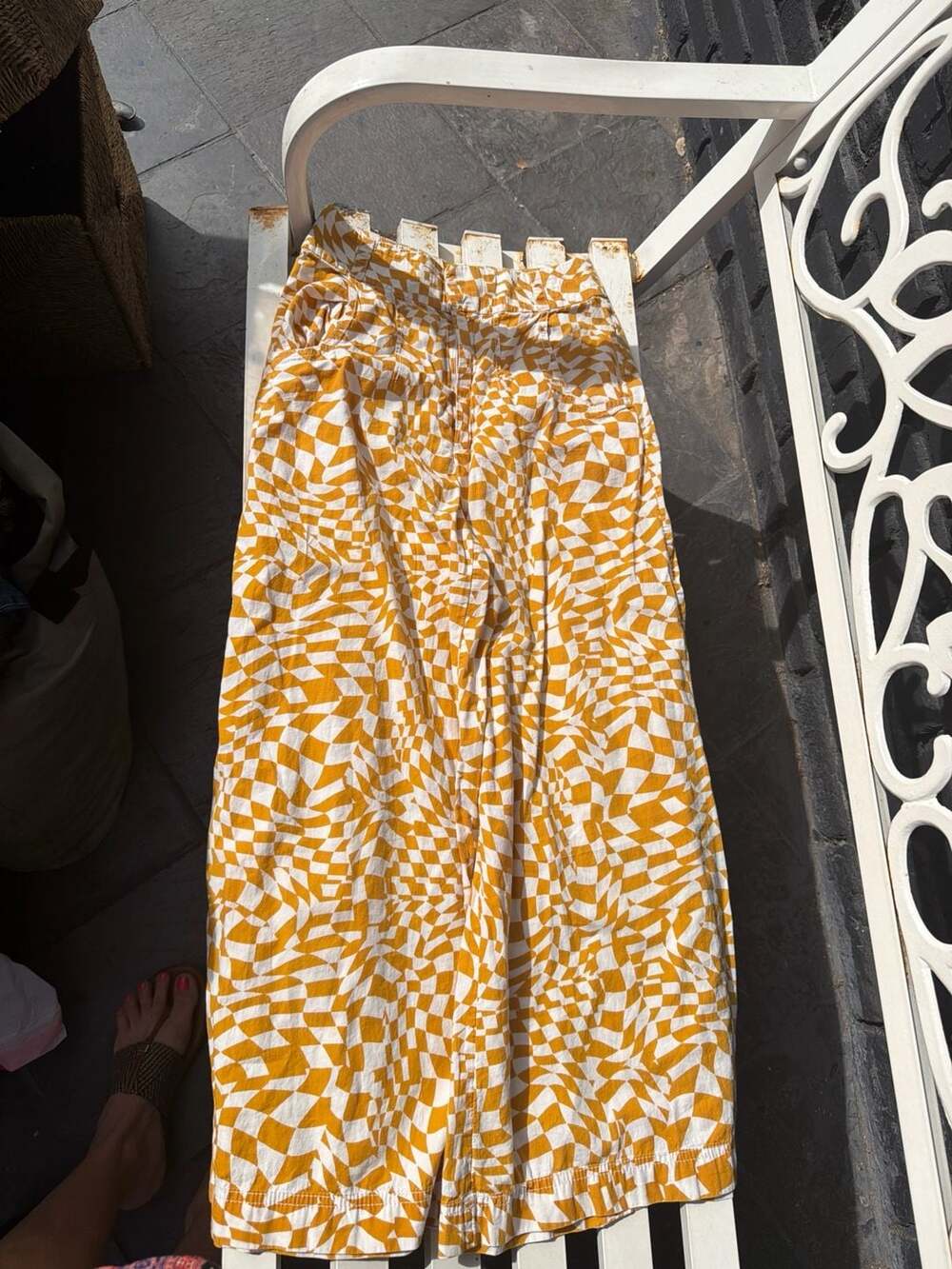 Free People Menorca Wide Leg Pants White Size 0- (54% Off Retail) New With Tag